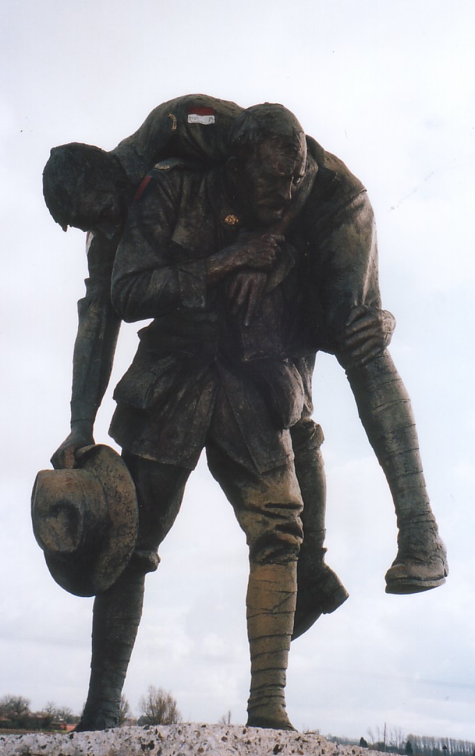 The Australian 'Cobbers' Memorial, Fromelles - KLIK VOOR EEN VERGROTING