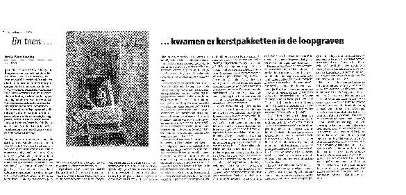 En toen... 18 december 2000