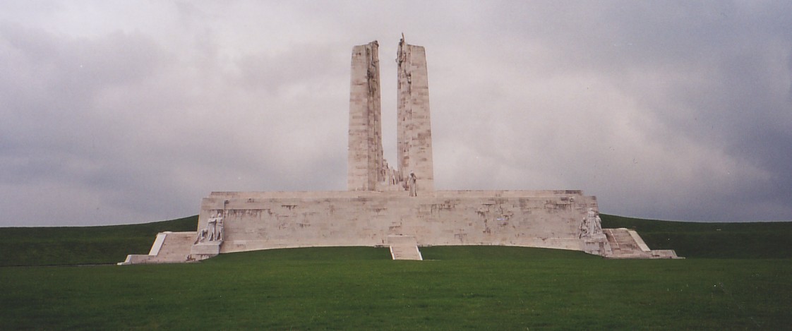 Vimy Ridge - KLIK VOOR EEN VERGROTING